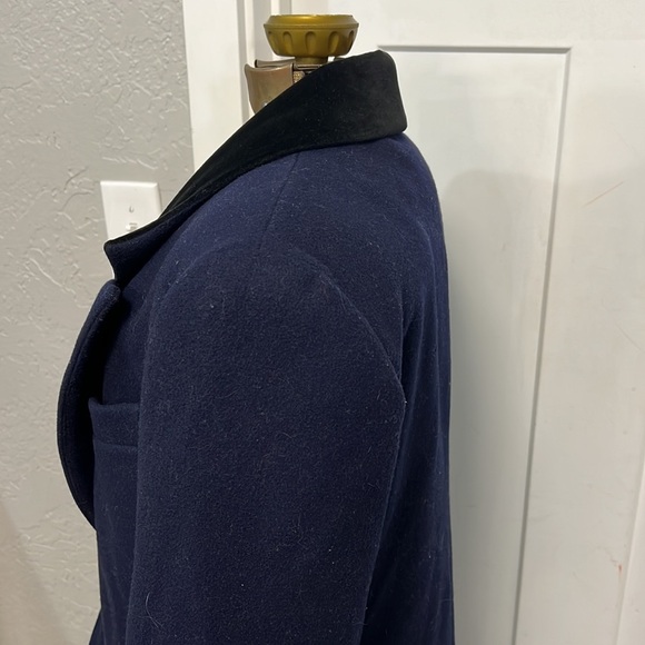 BRAETAN VINTAGE WOOL PEACOAT 6 - Picture 8 of 16